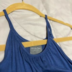 Olivia Rae Navy Strappy Top